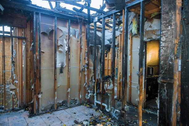 Professional Fire Damage Repair technician working in Gwynedd, PA